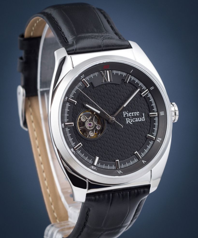 Годинник Чоловічий Pierre Ricaud Automatic Open Heart