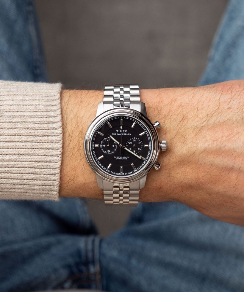 Годинник Чоловічий Timex Waterbury Metropolitan Chronograph