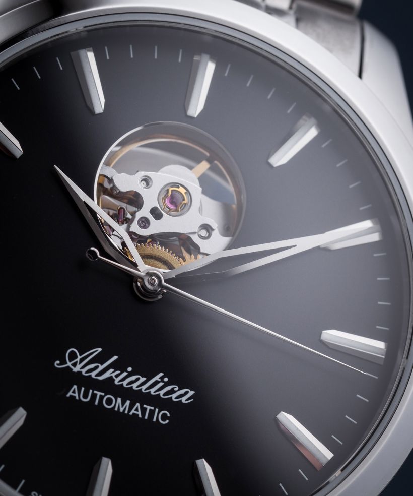 Годинник Чоловічий Adriatica Open Heart Automatic