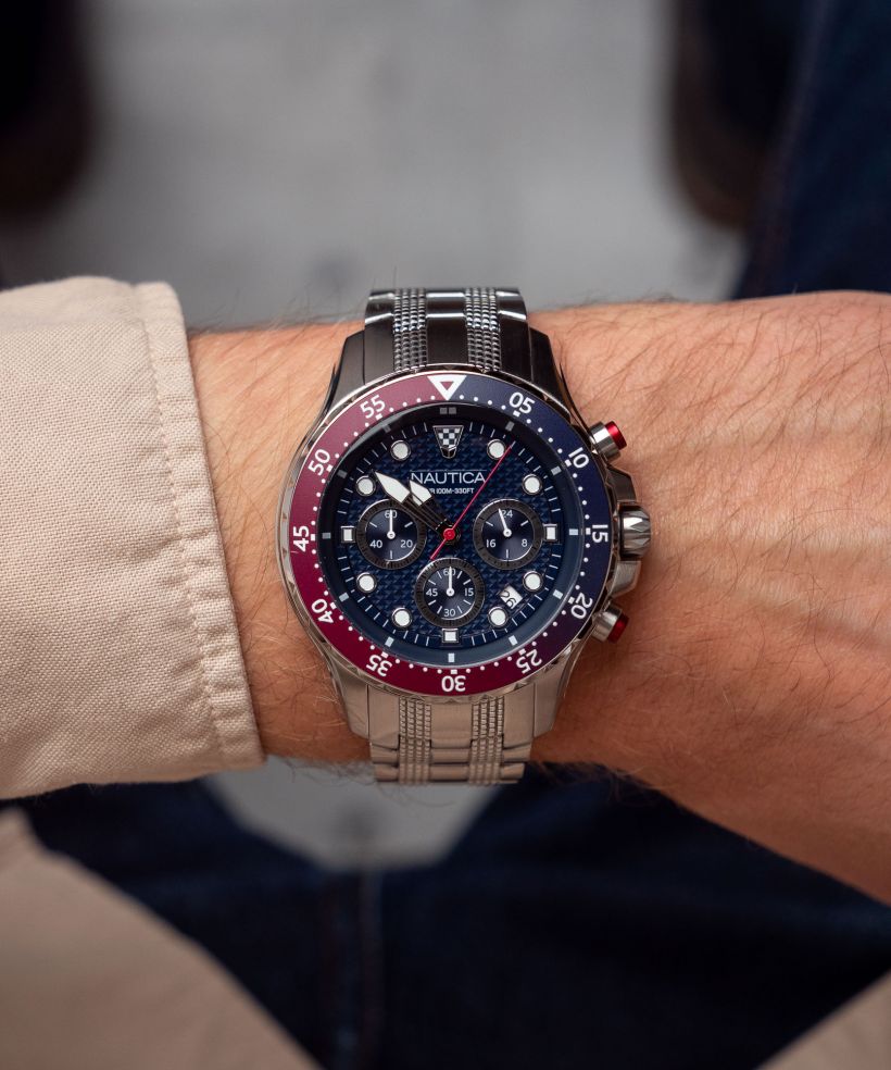 Годинник Чоловічий Nautica Sporty Chronograph SET