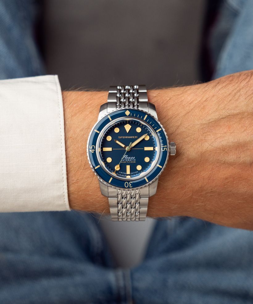 Годинник Чоловічий Spinnaker Fleuss 40 Automatic 145th Limited Edition SET