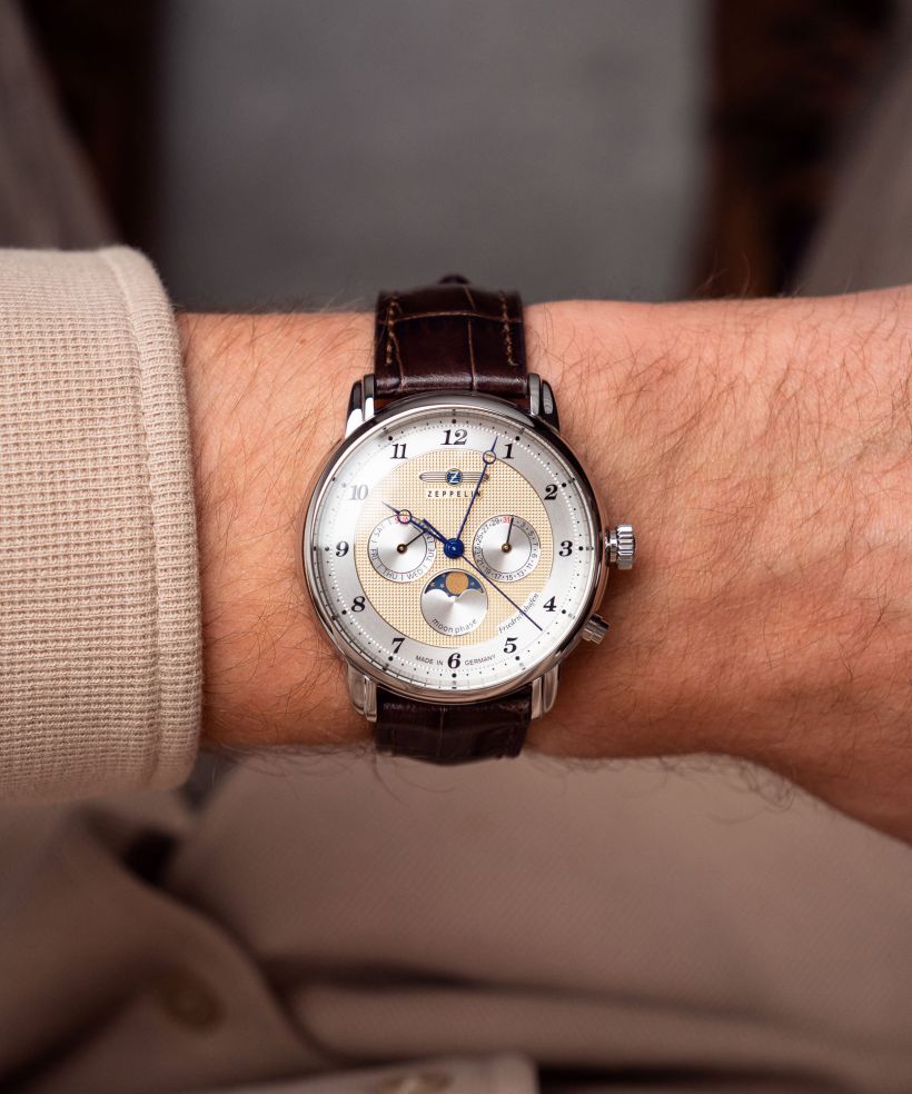 Годинник Чоловічий Zeppelin Friedrichshafen Moonphase