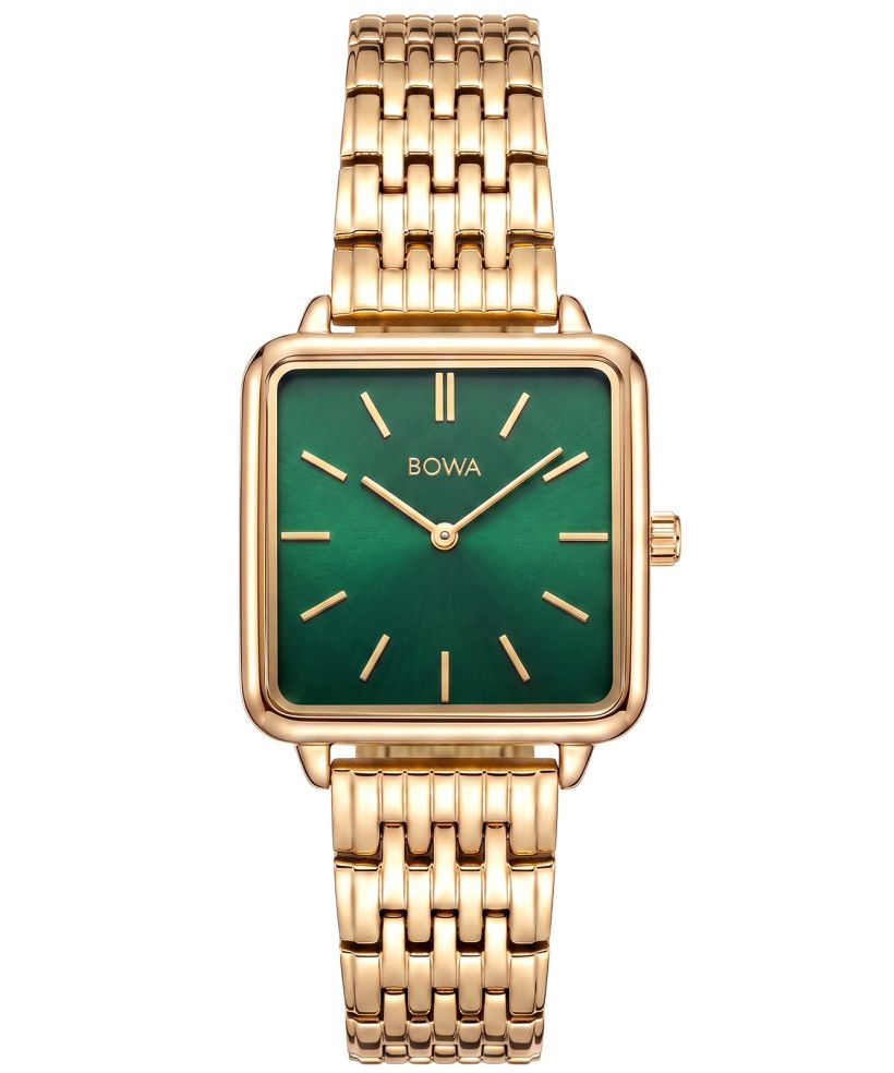 Годинник Жіночий BOWA Vienna Green Gold 29