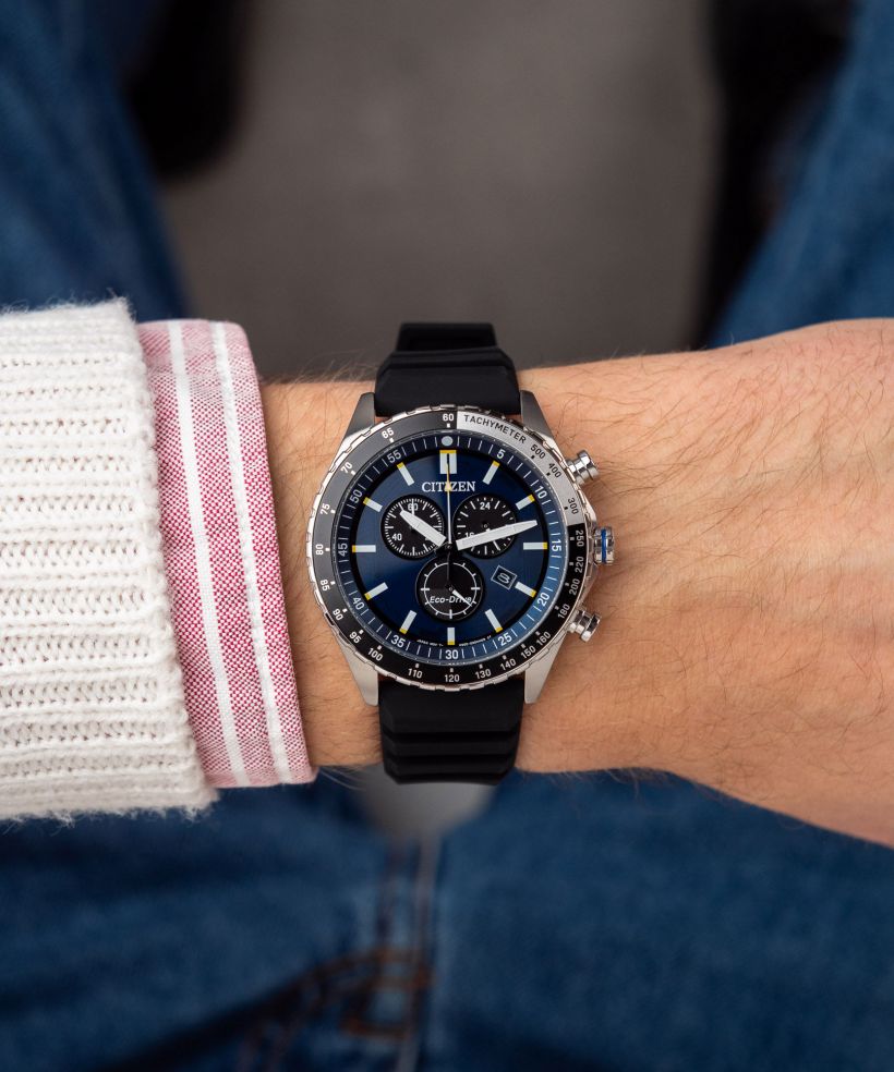 Годинник Чоловічий Citizen Sporty Eco-Drive Chronograph