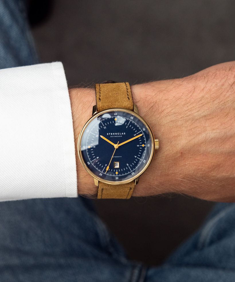 Годинник Чоловічий Sternglas Hamburg Automatic Ed. Marine