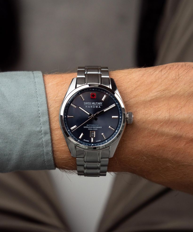 Годинник Чоловічий Swiss Military Hanowa Majestic Pioneer Automatic