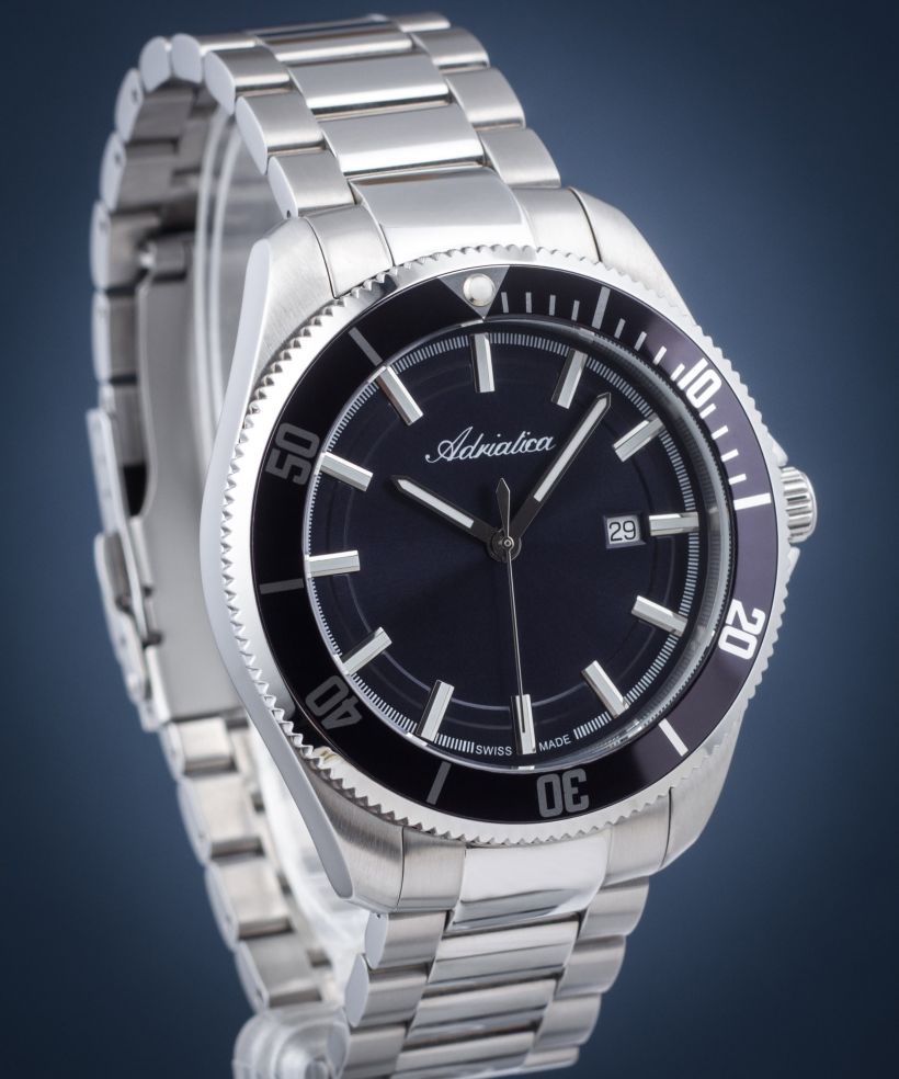 Годинник Чоловічий Adriatica Classic Sapphire