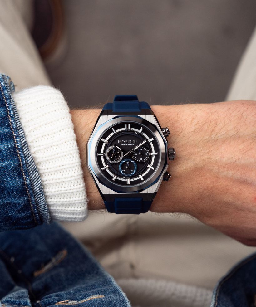 Годинник Чоловічий Police Steward Chronograph