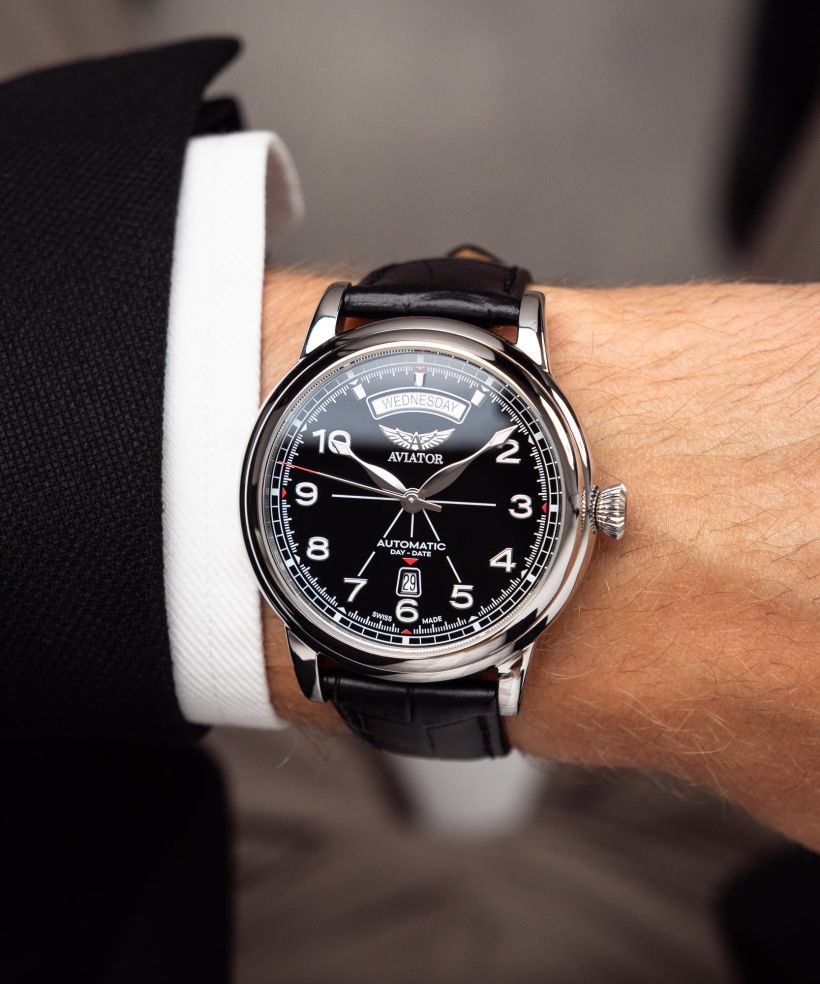 Годинник Чоловічий Aviator Douglas DC-3 Day-Date Automatic Limited Edition