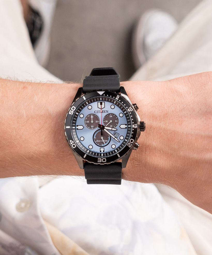 Годинник Чоловічий Citizen Sporty Aqua Eco-Drive Chronograph