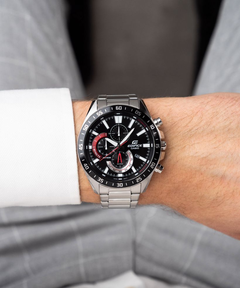 Годинник Чоловічий Casio Edifice Momentum Chronograph