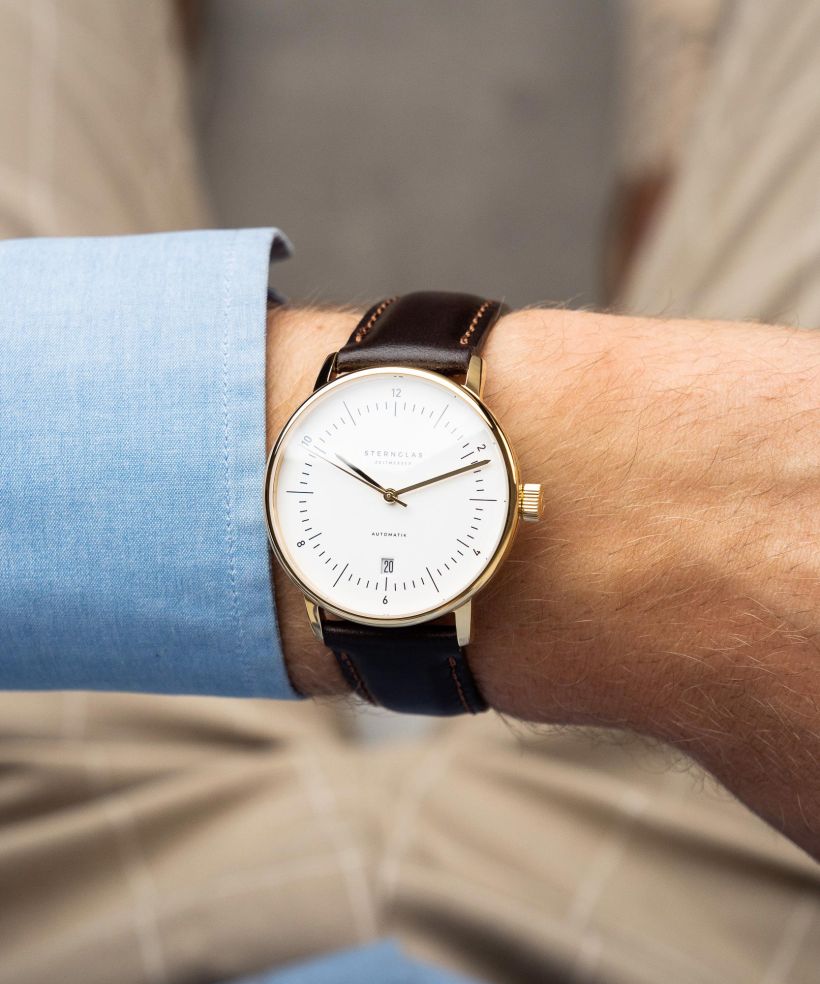 Годинник Чоловічий Sternglas Naos Heritage Automatic