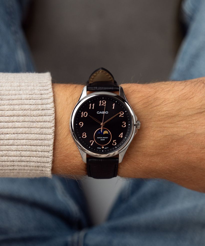 Годинник Чоловічий Casio Classic Moonphase