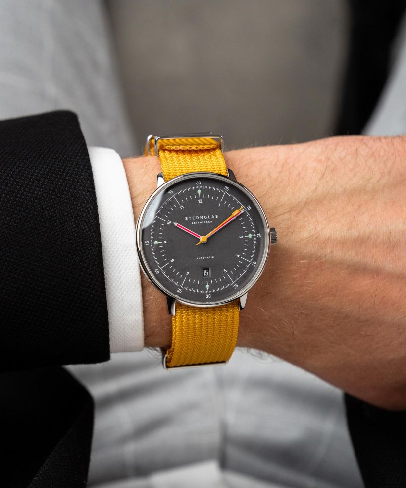 Годинник Чоловічий Sternglas Hamburg Neugraphit Automatic
