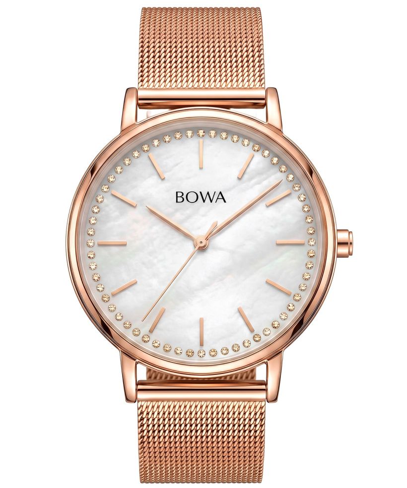 Годинник Жіночий BOWA Rio Pearl-Rose Gold Mesh 38