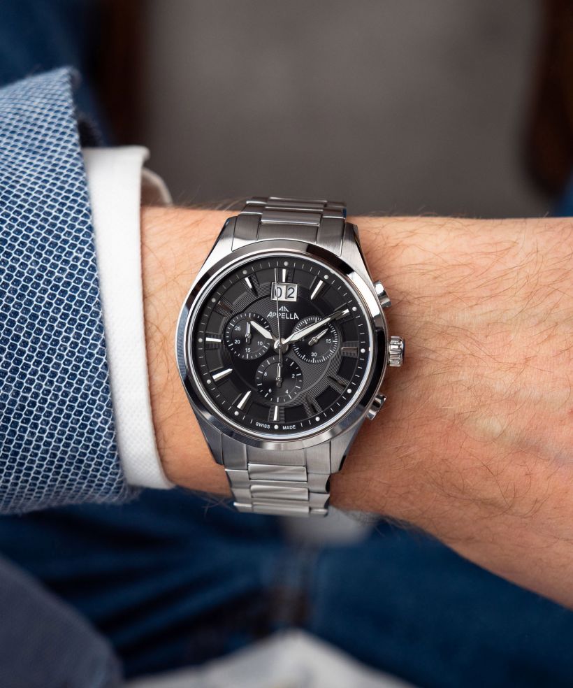 Годинник Чоловічий Appella Classic Chronograph