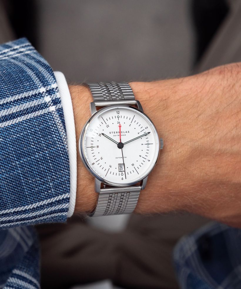 Годинник Чоловічий Sternglas Naos Pro GMT Automatik
