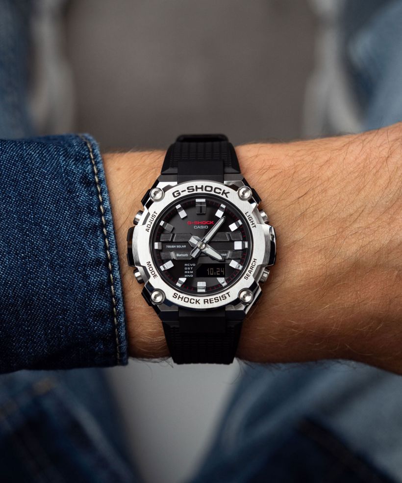 Годинник Чоловічий Casio G-Shock G-Steel Bluetooth Sync Solar