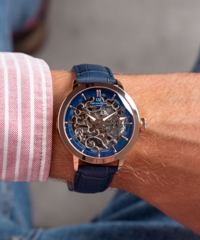 Годинник Чоловічий Carl von Zeyten Triberg Skeleton Automatic Limited Edition
