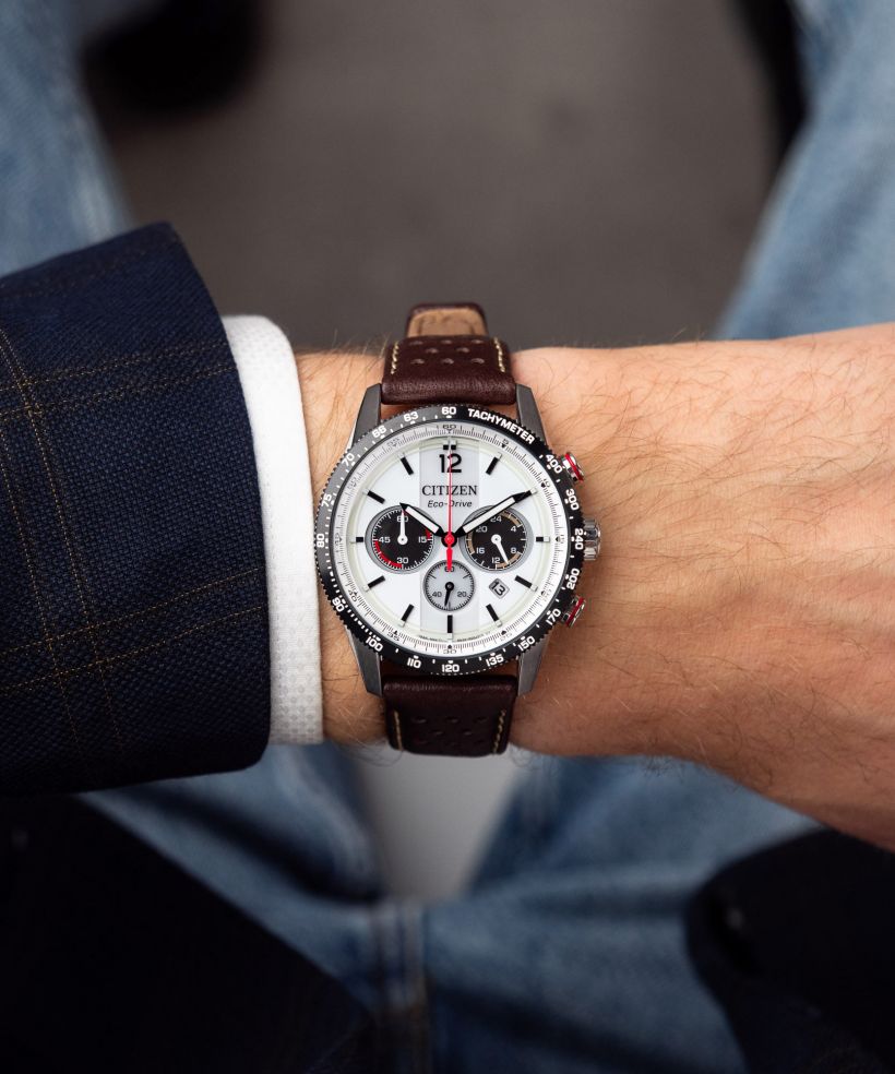 Годинник Чоловічий Citizen Vintage Racing Eco-Drive Chronograph