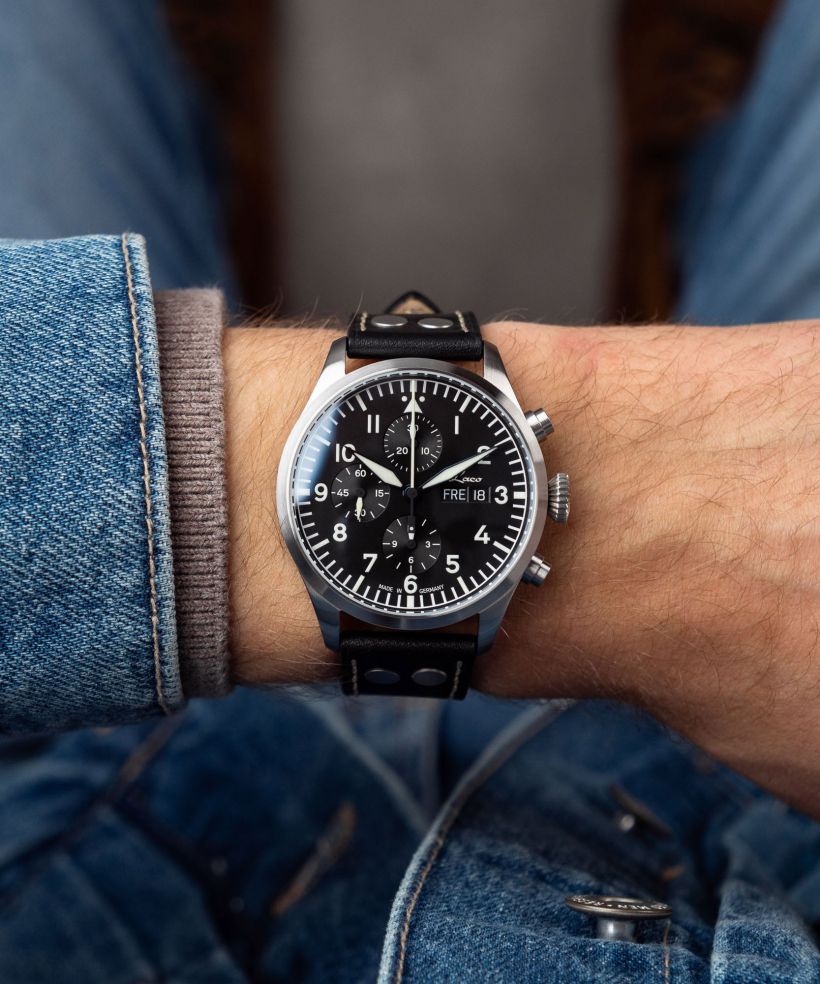 Годинник Чоловічий Laco Kiel Chronograph Automatic