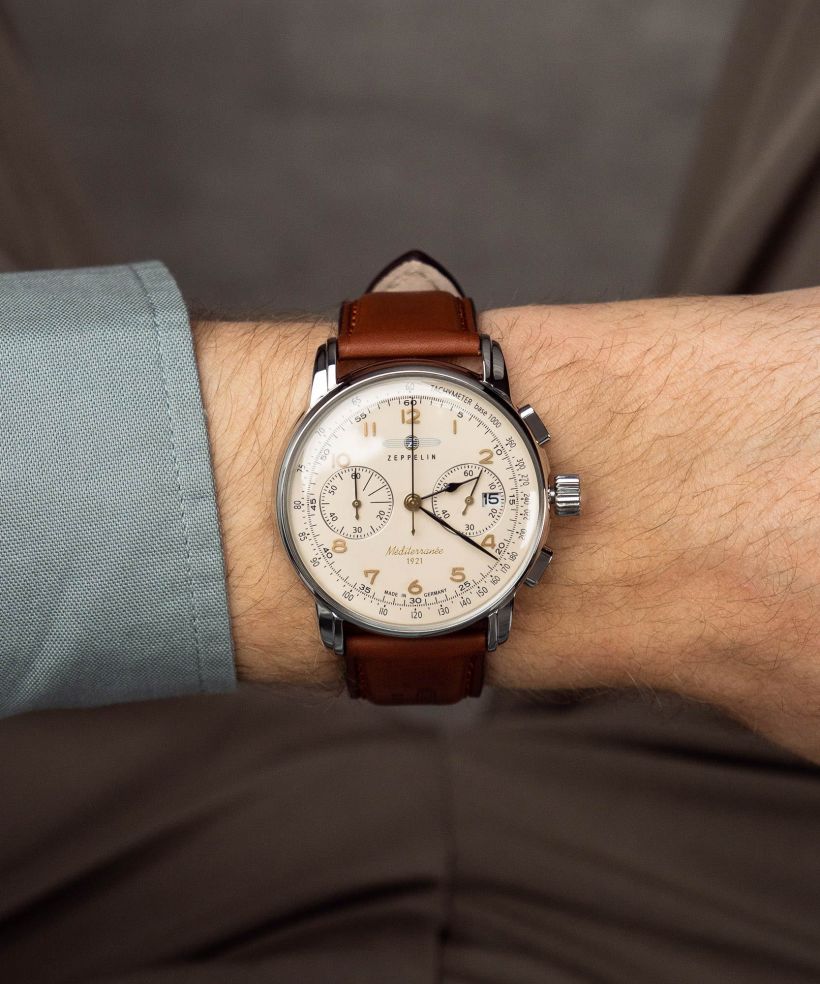 Годинник Чоловічий Zeppelin Mediterranee Chronograph