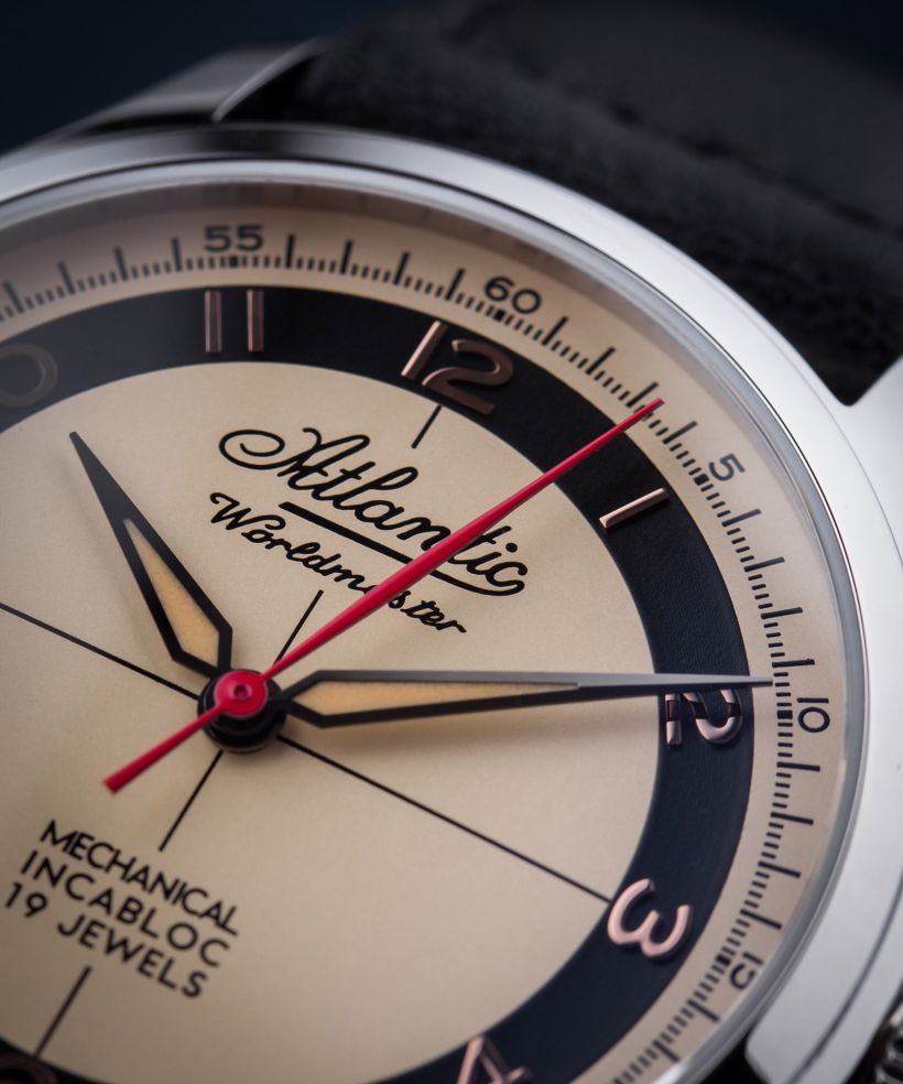 Годинник Чоловічий Atlantic Worldmaster Incabloc Mechanical