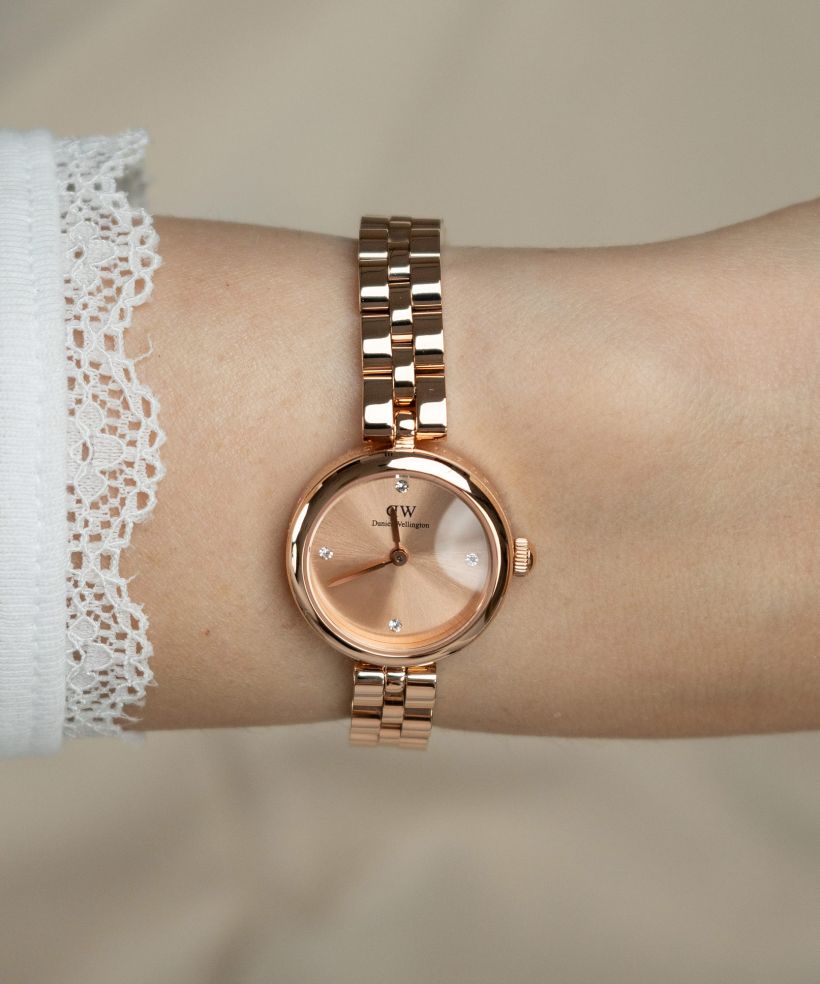 Годинник Жіночий Daniel Wellington Elan Lumine Unitone Rose Gold 22