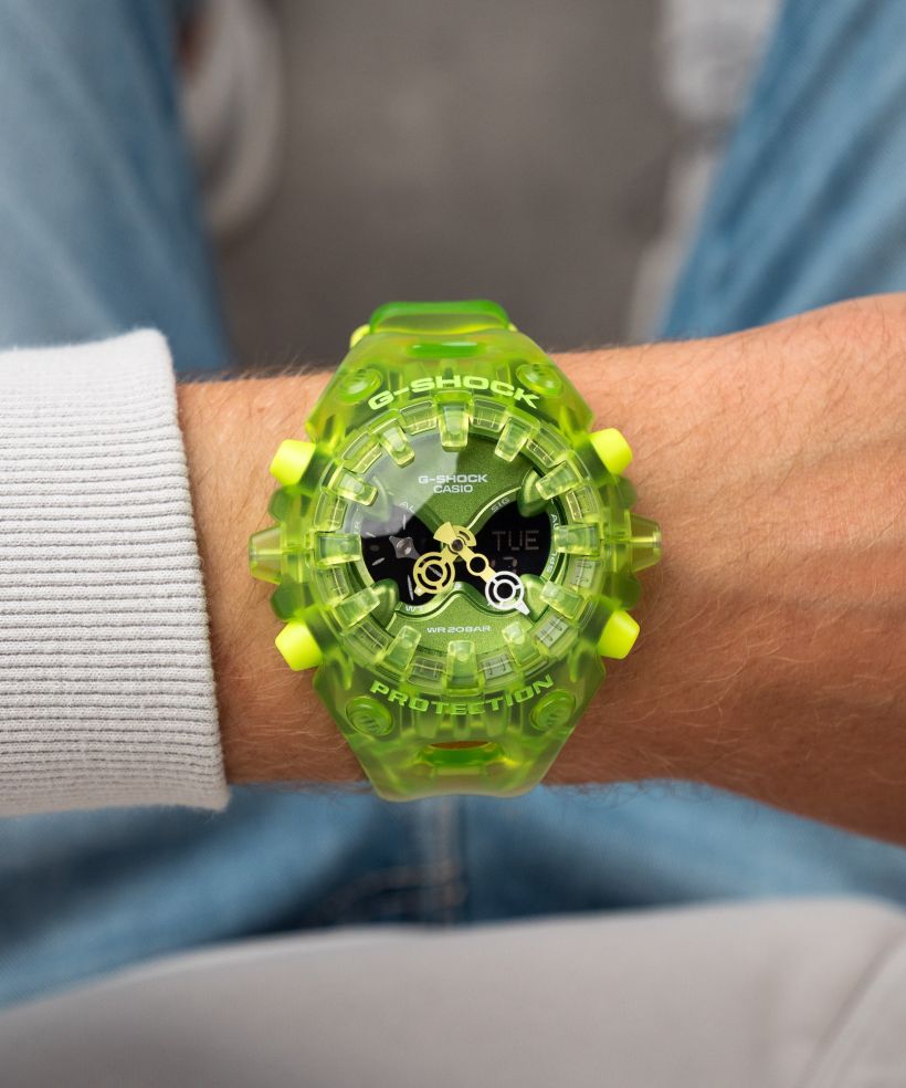 Годинник для Жінок і Чоловіків G-SHOCK GA-V01 Series Big Case Transparent