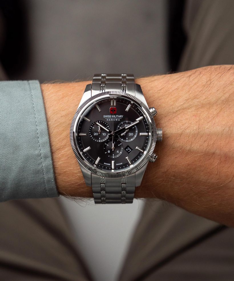 Годинник Чоловічий Swiss Military Hanowa Airman First Class Chronograph