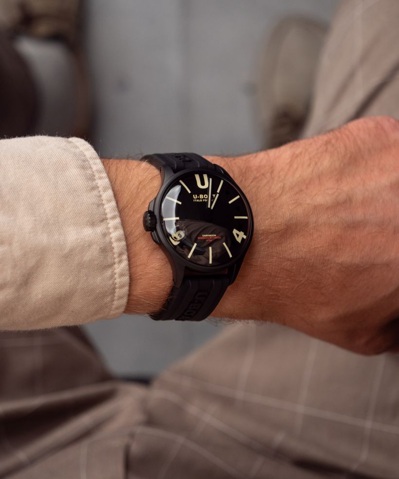 Годинник Чоловічий U-Boat Darkmoon Black IBP