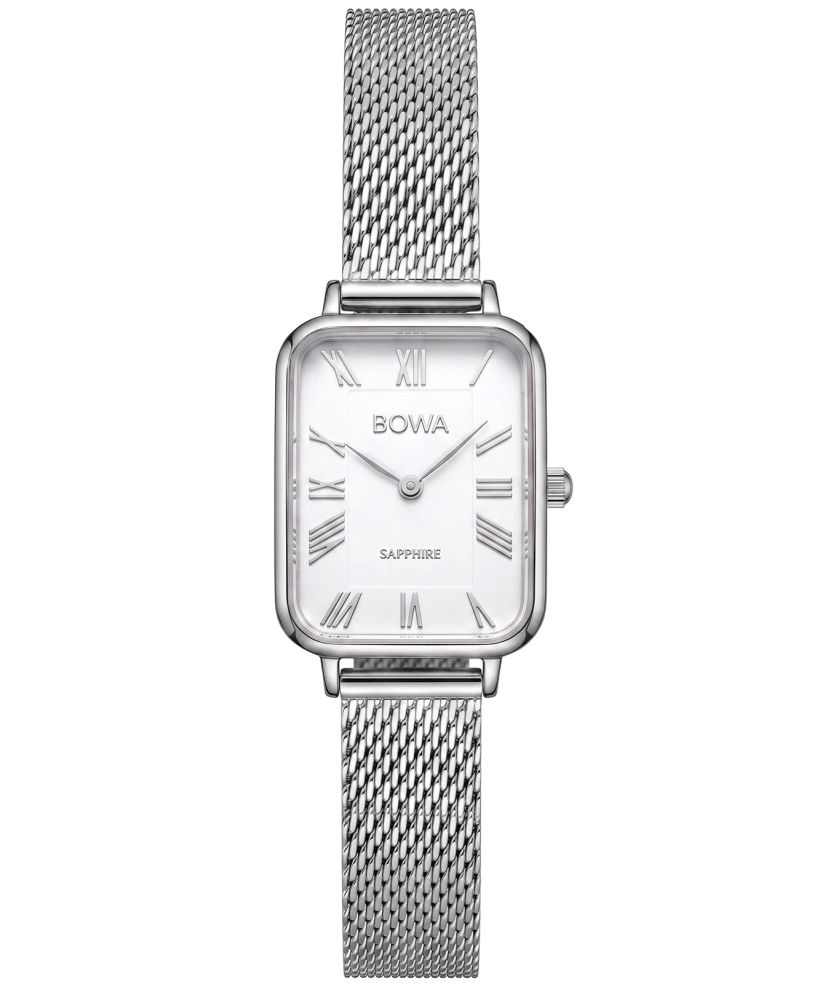 Годинник Жіночий BOWA Dubai White-Silver Mesh 20