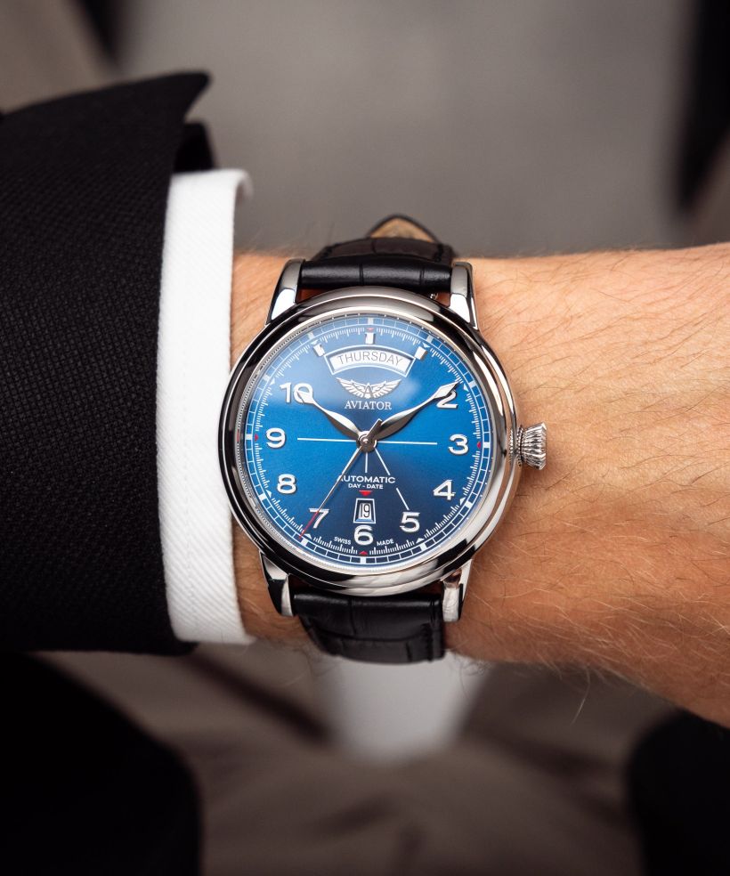 Годинник Чоловічий Aviator Douglas DC-3 Day-Date Automatic Limited Edition