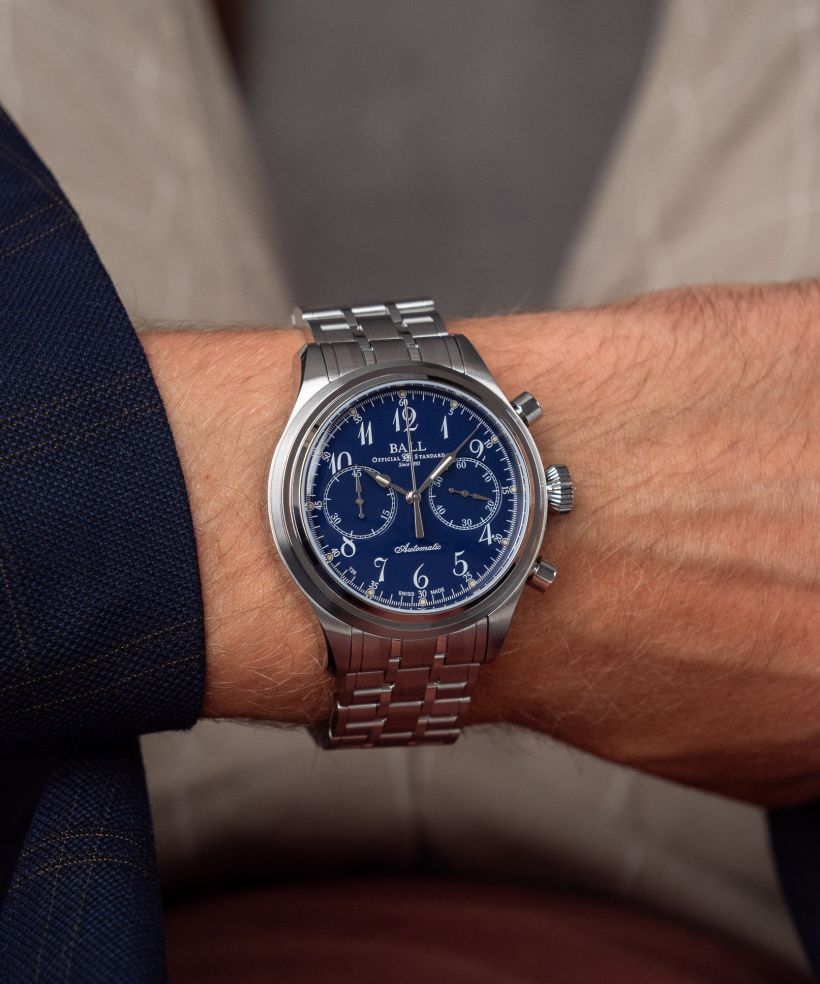 Годинник Чоловічий Ball Trainmaster Canonball Automatic Chronograph