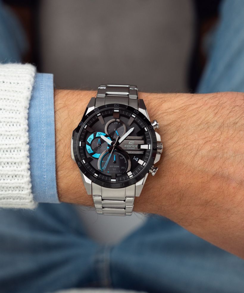 Годинник Чоловічий Casio Edifice Solar Powered Chronograph