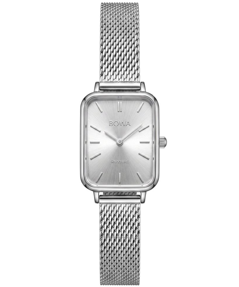 Годинник Жіночий BOWA Dubai Full Silver Mesh 20