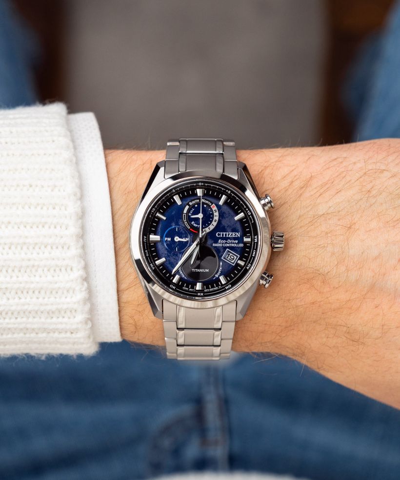 Годинник Чоловічий Citizen Tsukiyomi Radio Controlled Moonphase