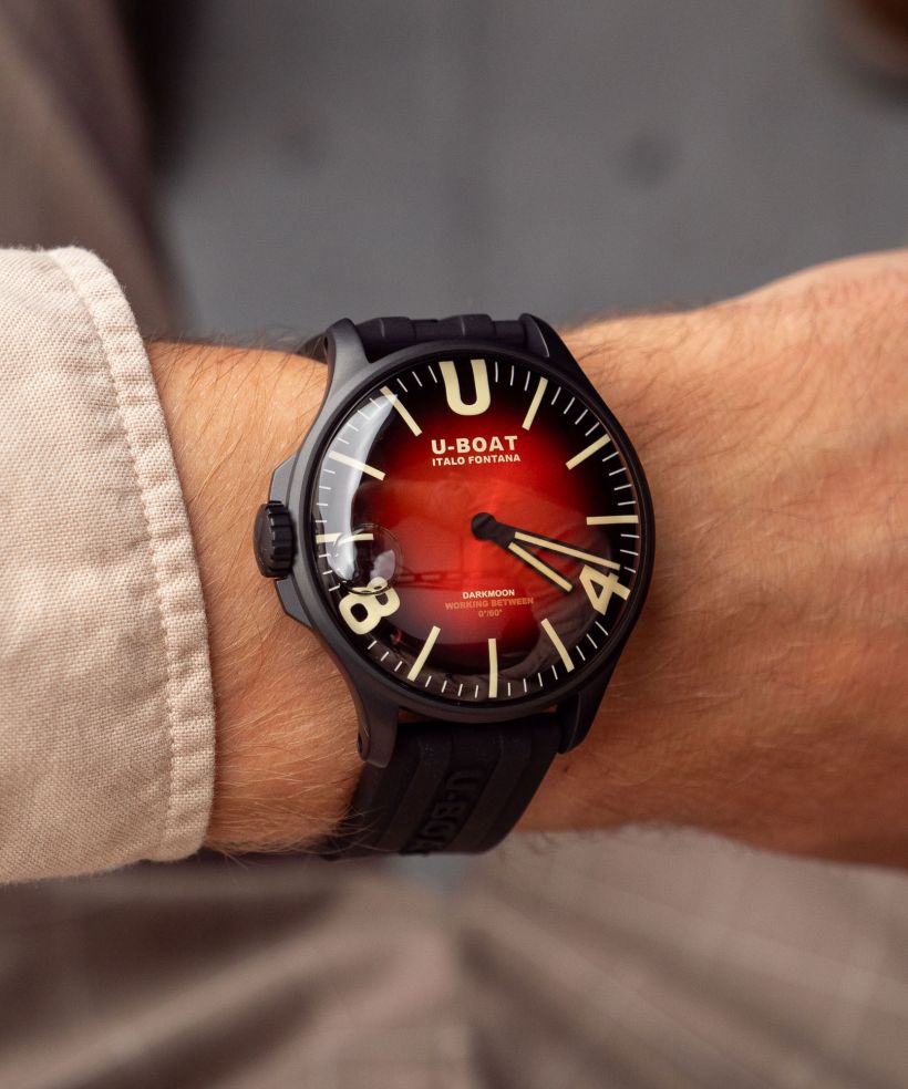 Годинник Чоловічий U-Boat Darkmoon Cardinal Red IPB