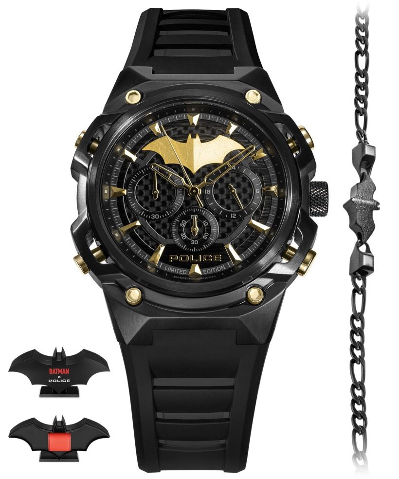 Годинник для Жінок і Чоловіків Police Batman Crusader Set Limited Edition SET