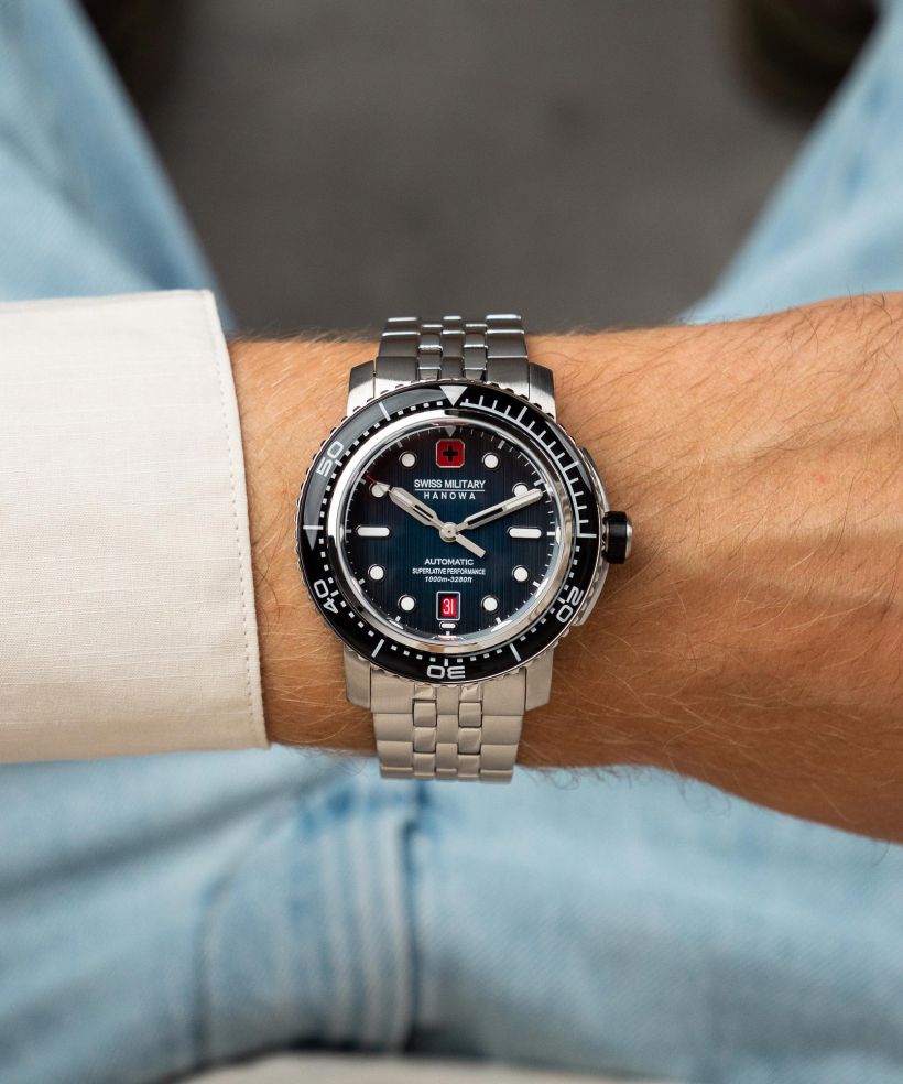 Годинник Чоловічий Swiss Military Hanowa Maitre Plongeur Automatic SET