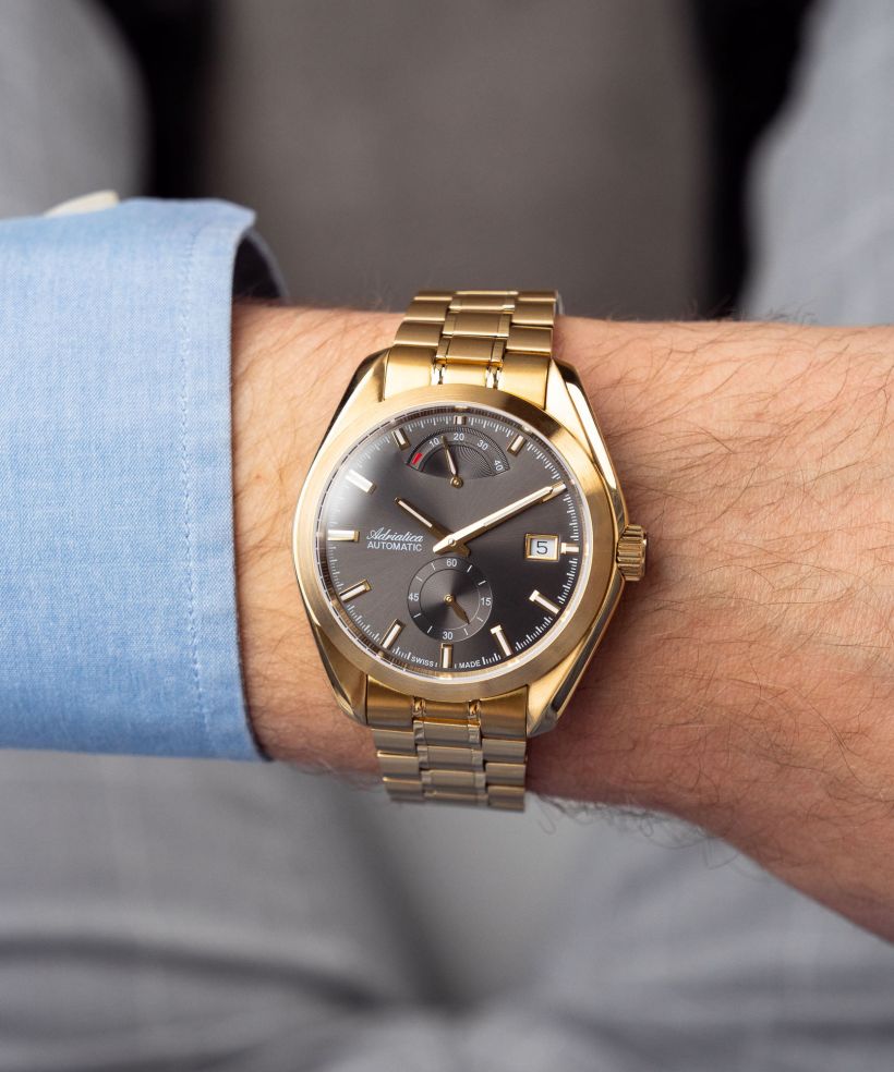 Годинник Чоловічий Adriatica Sapphire Automatic