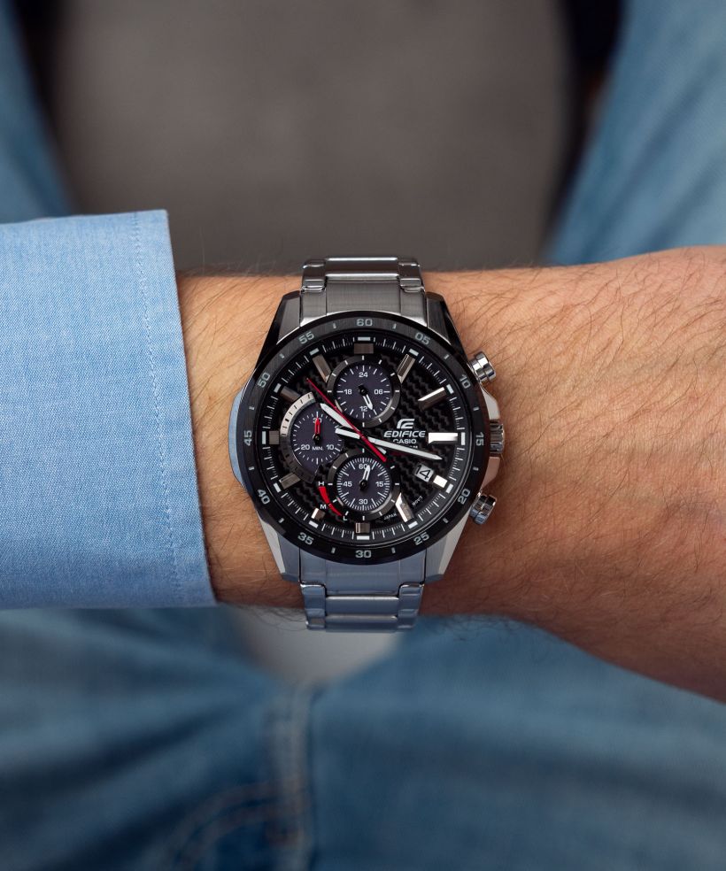 Годинник Чоловічий Casio Edifice Solar Powered Chronograph