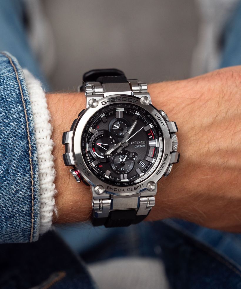 Годинник Чоловічий G-SHOCK Exclusive Metal Twisted G 2-Way Sync