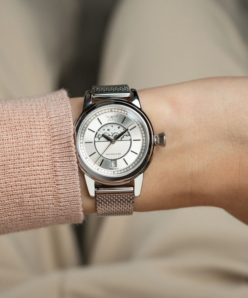 Годинник Жіночий Aviator Douglas Moonflight Limited Edition