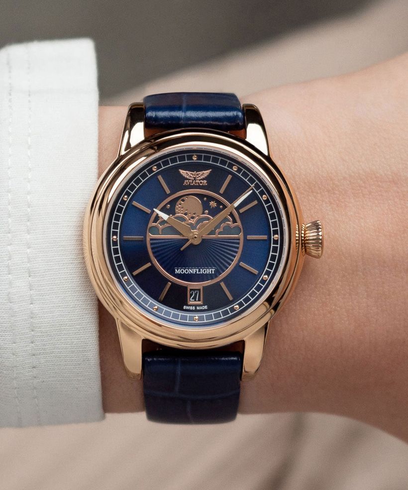 Годинник Жіночий Aviator Moonflight