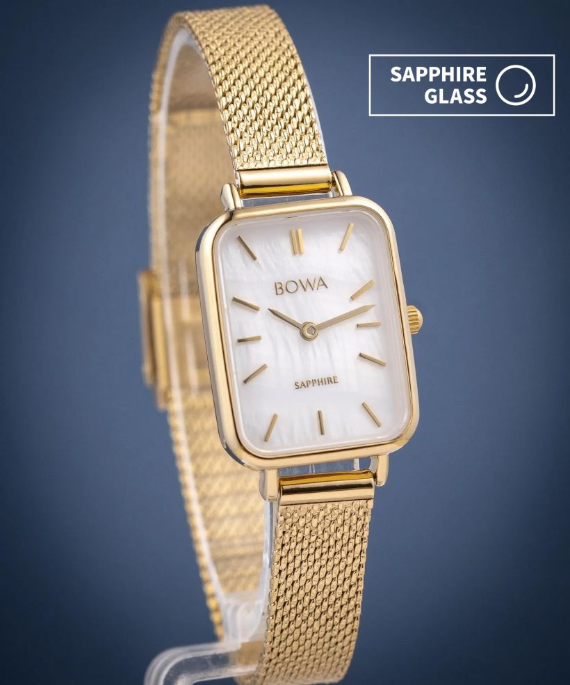 Годинник Жіночий BOWA Dubai Pearl-Gold Mesh 20
