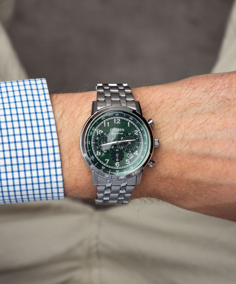 Годинник Чоловічий Citizen Classic Solar Eco-Drive Chronograph