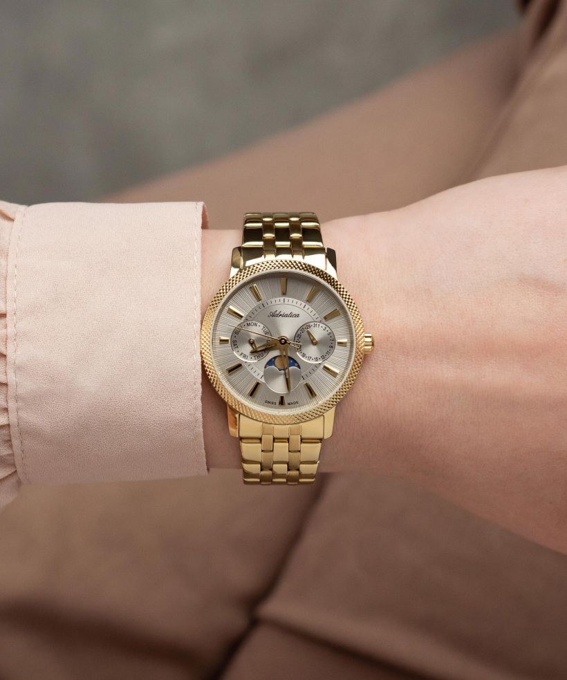 Годинник Жіночий Adriatica Moonphase
