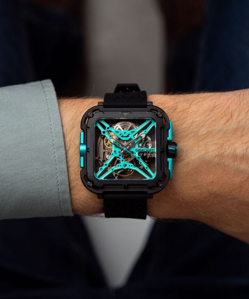 Годинник Чоловічий Ciga Design X Series Gorilla Modern Skeleton Ceramic Limited Edition