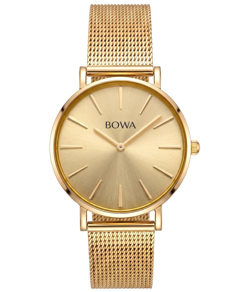 Годинник Жіночий BOWA New York Petite Full Gold Mesh 34